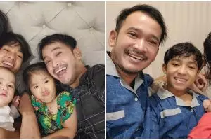 Punya rumah super luas, Ruben Onsu panggil anak pakai HT
