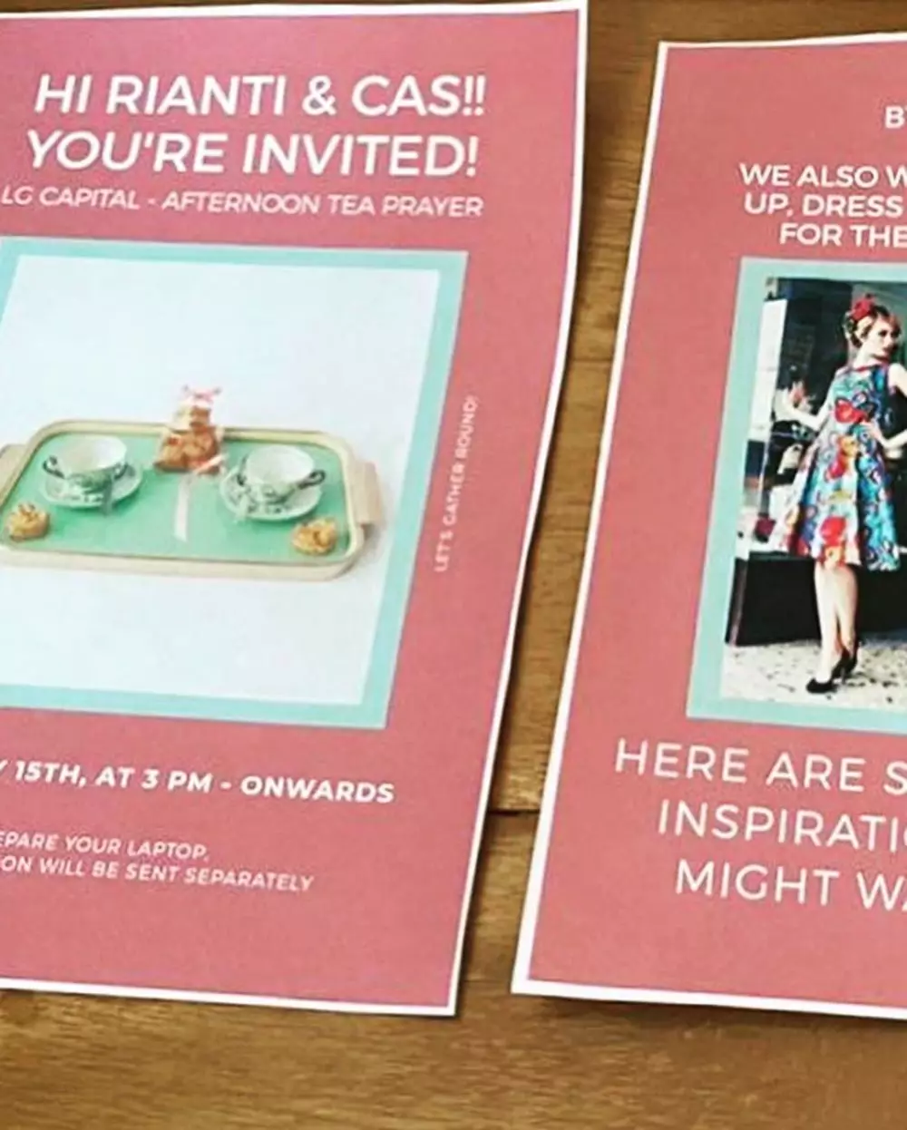 momen virtual baby shower rianti cartwright instagram