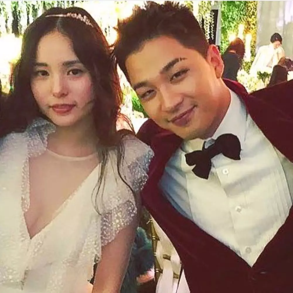 perjalanan cinta taeyang min hyo rin  Instagram