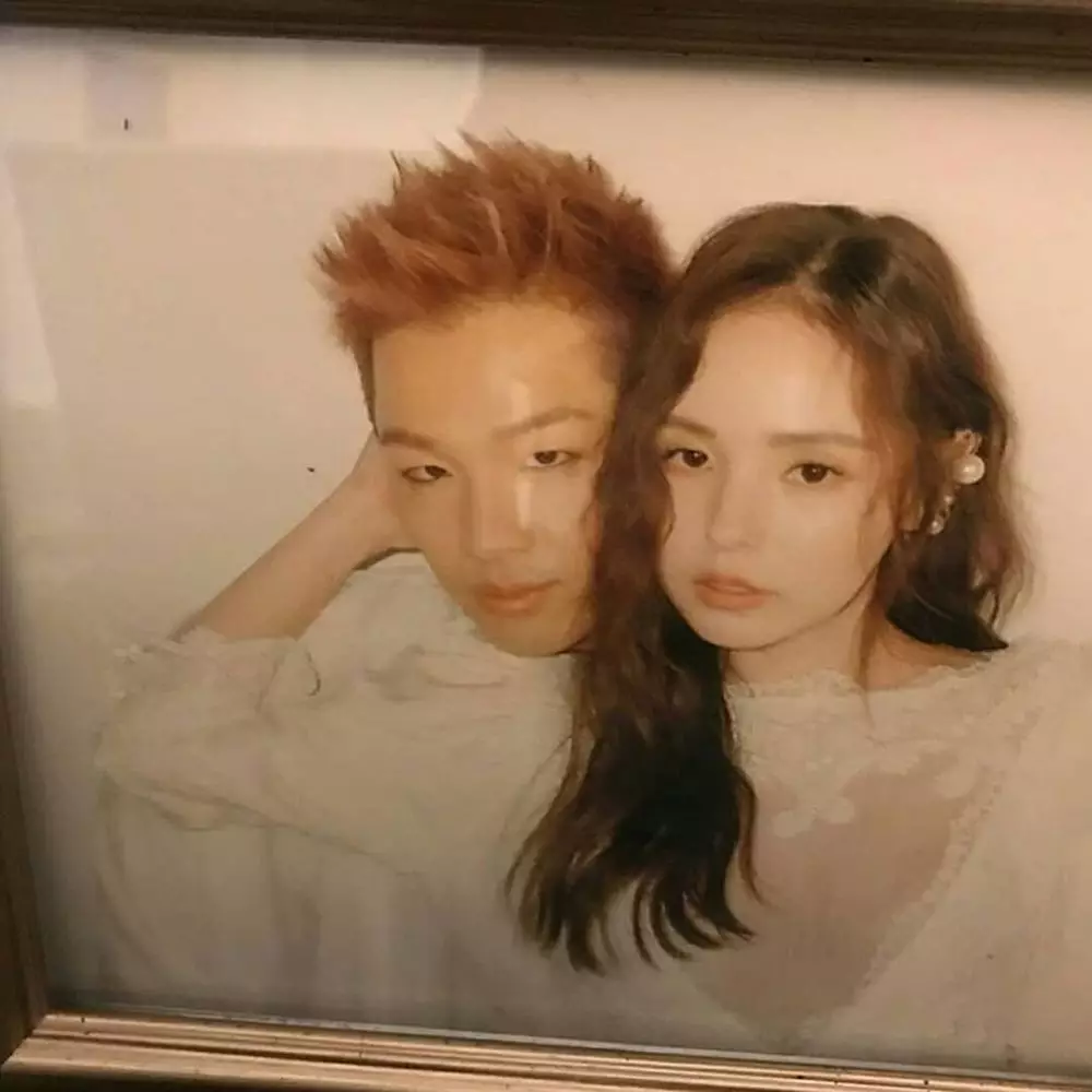 perjalanan cinta taeyang min hyo rin  Instagram