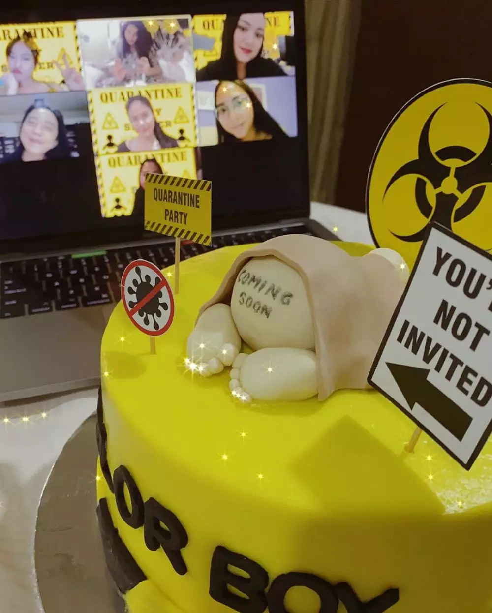 Momen baby shower Tasya Farasya © 2020 brilio.net