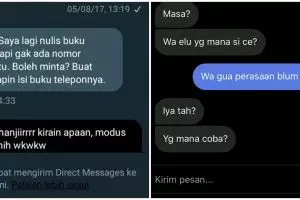 10 Modus minta nomor WhatsApp ini kocaknya bikin senyum lebar