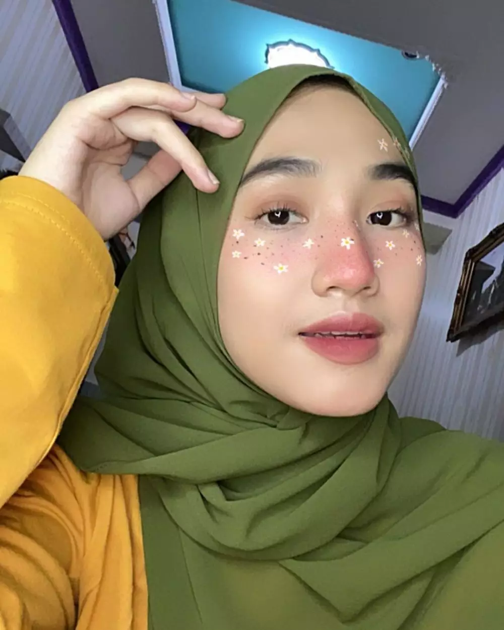 Potret kamar tidur Putra  © 2020 Instagram/@anggaptrh  ;   Instagram/@afnaalliya_