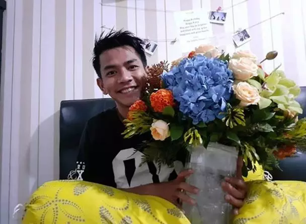 Potret kamar tidur Putra  © 2020 Instagram/@anggaptrh  ;   Instagram/@afnaalliya_