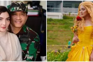 7 Momen Ashanty cosplay beragam tema ini curi perhatian