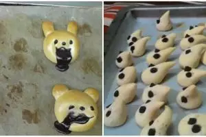 10 Potret gagal kue kering untuk Lebaran ini bikin ngakak