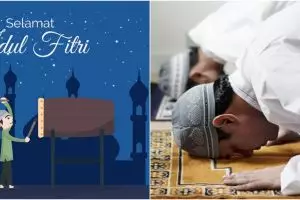 Keutamaan sholat Idul Fitri beserta hukum melaksanakannya