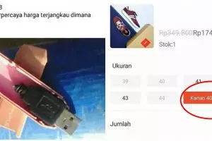 10 Momen absurd beli barang diskon di online shop, kocak