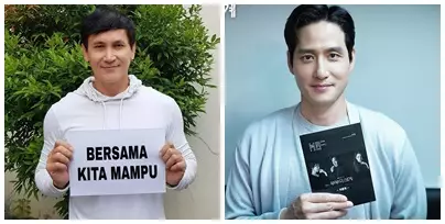 kemiripan Marcelino Lefrandt dengan Park Hae Joon © 2020 brilio.net