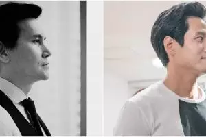 5 Potret kemiripan Marcelino Lefrandt dengan Park Hae Joon