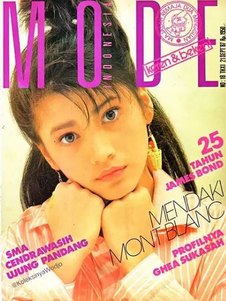 Beda gaya Tamara Bleszynski jadi cover majalah lawas Instagram Beda gaya Tamara Bleszynski jadi cover majalah lawas Instagram