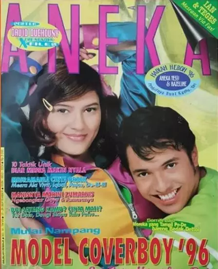 Beda gaya Tamara Bleszynski jadi cover majalah lawas Instagram Beda gaya Tamara Bleszynski jadi cover majalah lawas Instagram