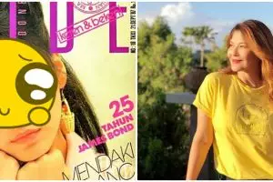 10 Beda gaya Tamara Bleszynski jadi cover majalah lawas, cantik pol