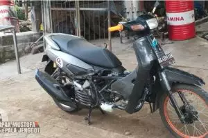 9 Modifikasi gabungan dua jenis motor ini nyeleneh abis