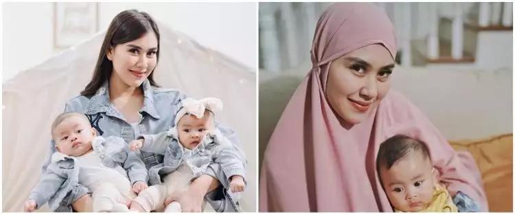 7 Pesona Syahnaz Sadiqah kenakan hijab, meneduhkan