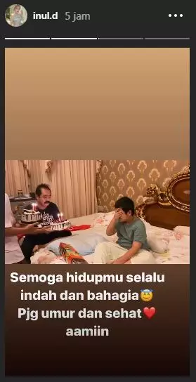 Momen ultah anak Inul Daratista © 2020 brilio.net