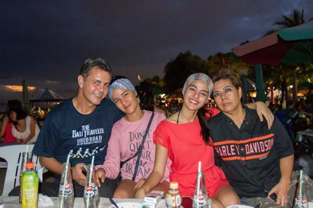 Susan Sameh dan sang ayah berdarah Mesir Instagram Susan Sameh dan sang ayah berdarah Mesir Instagram