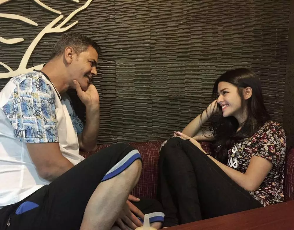 Susan Sameh dan sang ayah berdarah Mesir Instagram Susan Sameh dan sang ayah berdarah Mesir Instagram