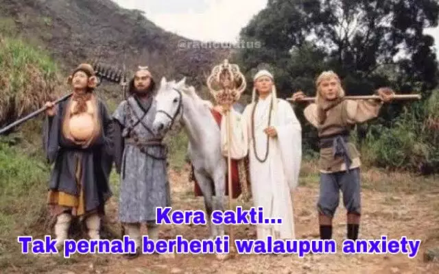  Meme anxiety bikin galaumu reda Berbagai sumber