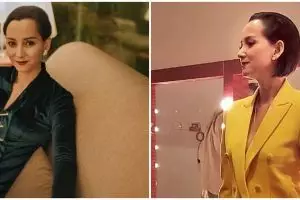 11 Pesona Karina Suwandi di usia 46 tahun, awet muda banget