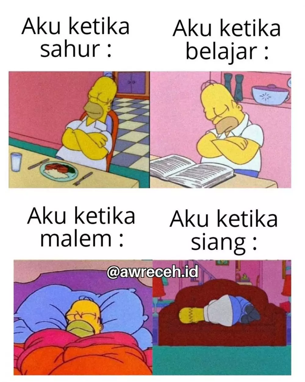 meme lucu masalah sehari-hari © 2020 instagram.com