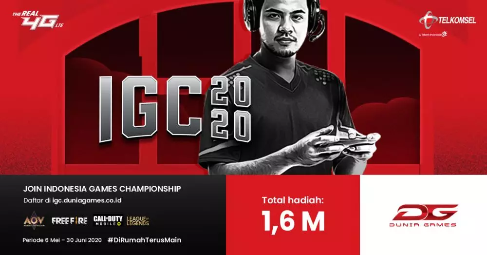 Indonesia Games Championship (IGC) 2020 Telkomsel berbagai sumber