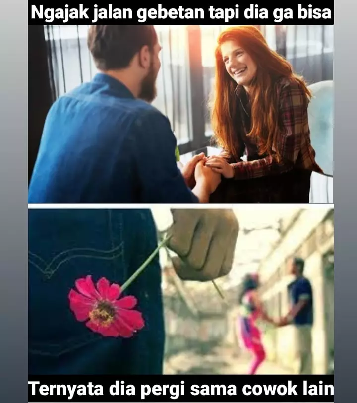 Meme ekspektasi bareng gebetan Berbagai sumber