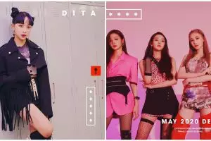 10 Potret debut Dita Karang, gadis Indonesia yang jadi Idol K-pop
