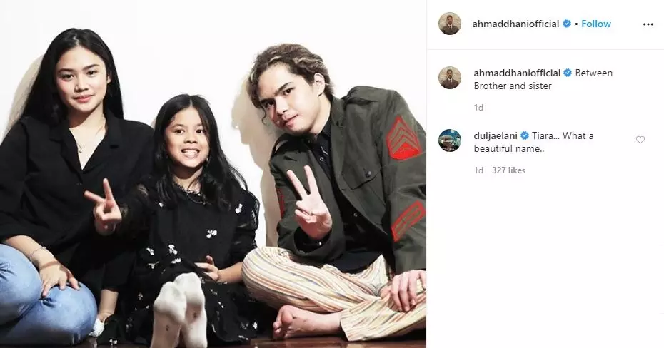 Komentar Dul Jaelani di unggahan Ahmad Dhani Instagram Komentar Dul Jaelani di unggahan Ahmad Dhani Instagram