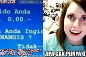9 Meme lucu 'nggak punya otak' ini isinya nyindir halus