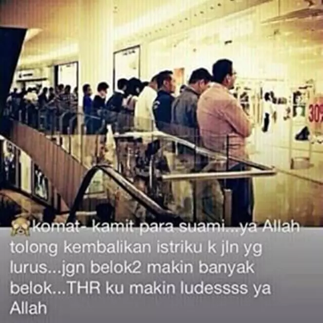 meme belanja lebaran berbagai sumber