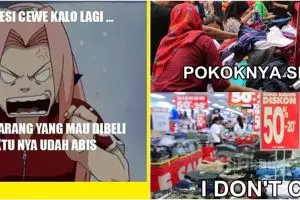 9 Meme lucu belanja Lebaran ini bikin ketawa