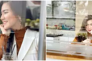 6 Momen seru Felicya Angelista ngabuburit virtual bareng fans