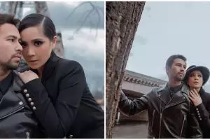 9 Potret Raffi Ahmad & Nagita Slavina photoshoot sambut Lebaran