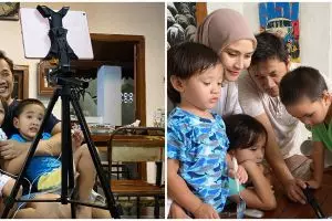 Isi kegiatan di rumah, anak Zaskia Adya Mecca ketagihan syuting