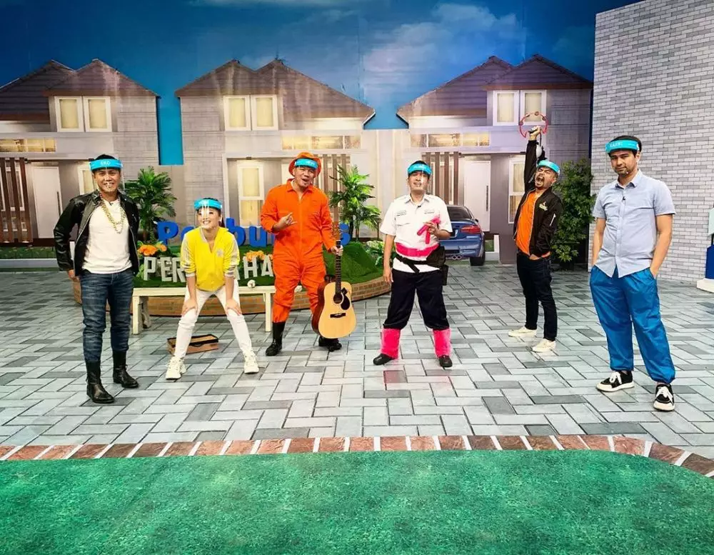 kostum nyentrik ruben onsu © 2020 brilio.net