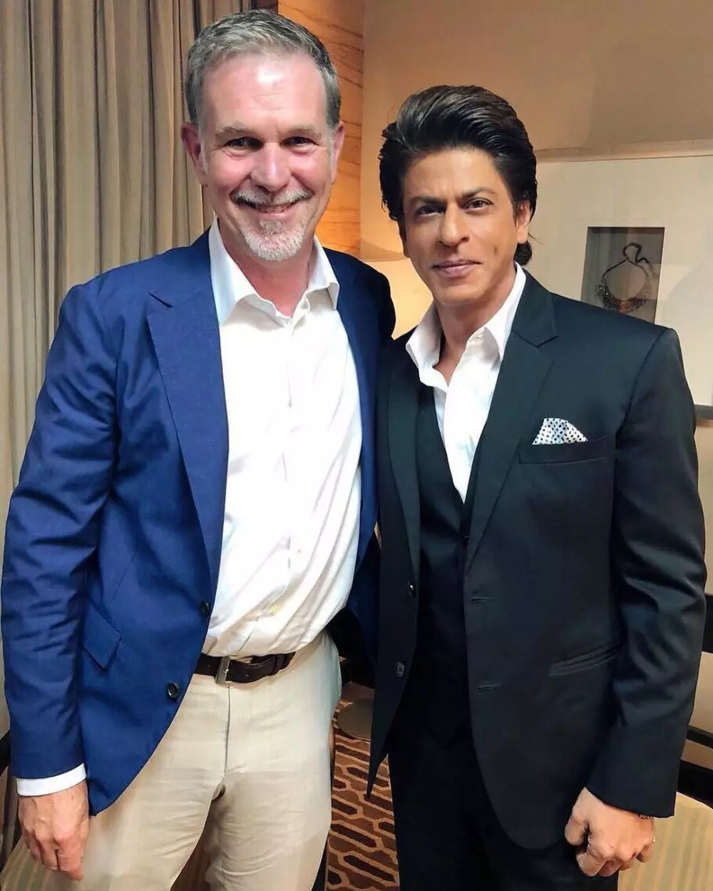 Shah Rukh Khan bareng seleb dunia berbagai sumber