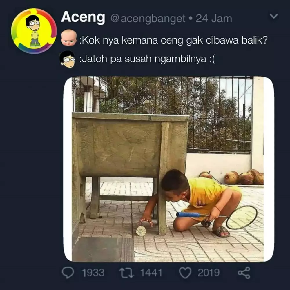meme lucu salah konsep © 2020 instagram.com