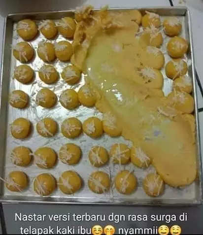 status lucu gagal bikin kue © 2020 berbagai sumber