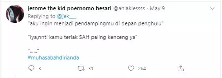 cuitan nolak halus Twitter