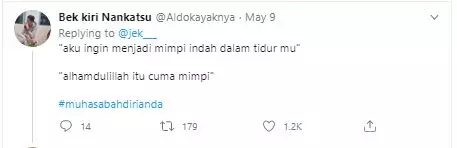 cuitan nolak halus Twitter