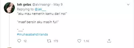 cuitan nolak halus Twitter