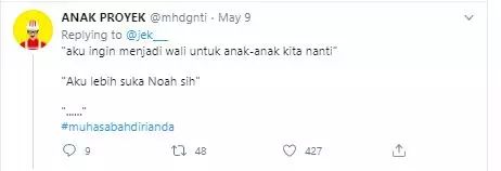 cuitan nolak halus Twitter