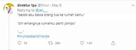 cuitan nolak halus Twitter