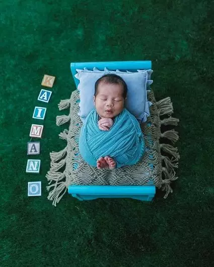 Potret newborn Kaimano, anak pertama Westny Dj © 2020 brilio.net