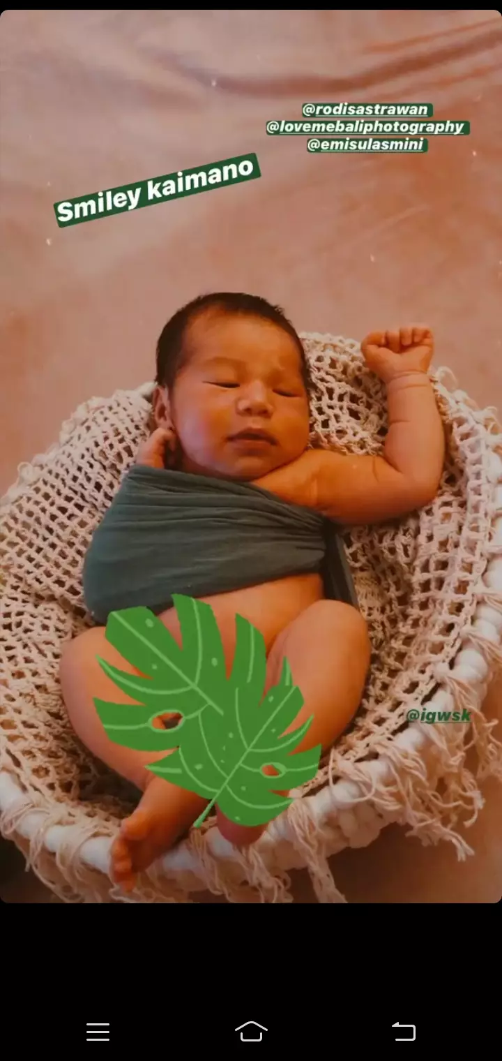 Potret newborn Kaimano, anak pertama Westny Dj © 2020 brilio.net