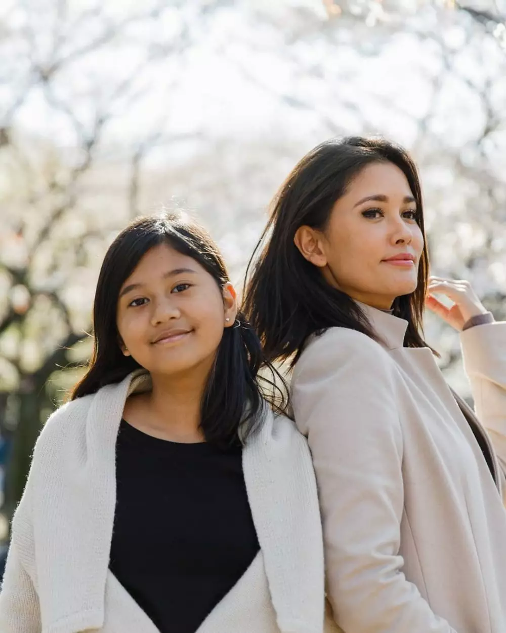 Titi Rajo Bintang & anak © 2020 brilio.net