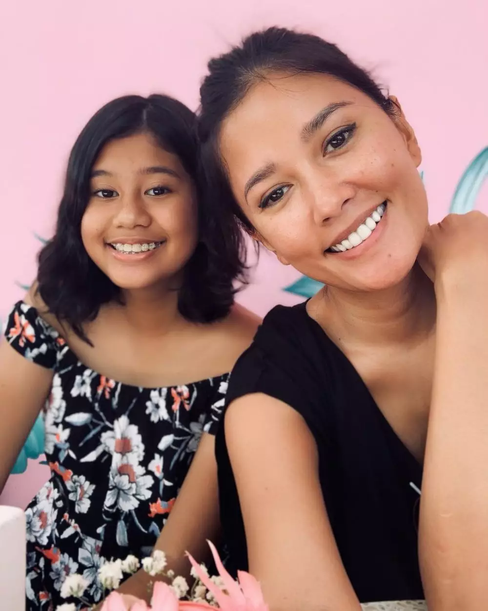 Titi Rajo Bintang & anak © 2020 brilio.net