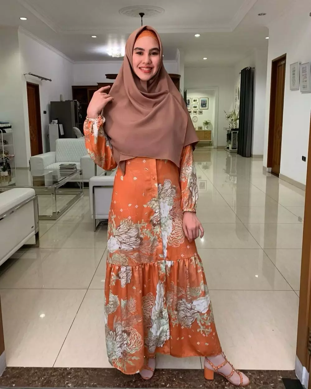Gamis seleb di rumah aja Instagram Gamis seleb di rumah aja Instagram