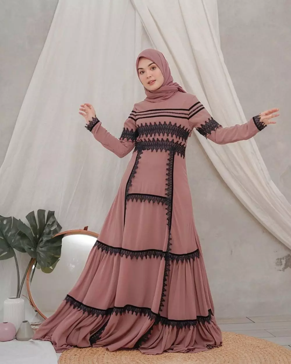 Gamis seleb di rumah aja Instagram Gamis seleb di rumah aja Instagram